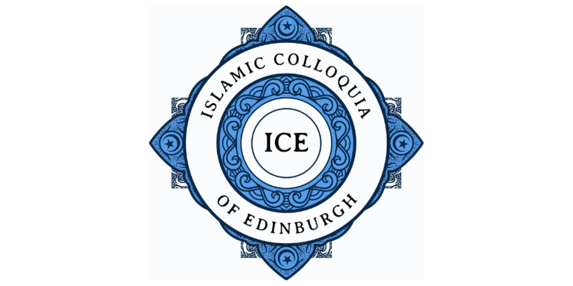 Colour logo for the Islamic Colloquia of Edinburgh (ICE)