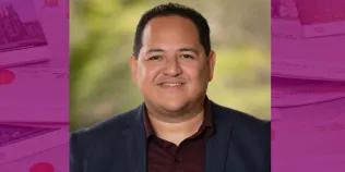 Colour photo of Matt Reis smiling at the camera