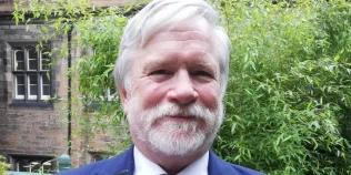 Colour head and shoulders photo of Stewart J Brown