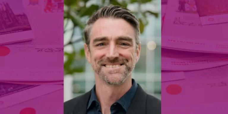 Colour head and shoulders photo of David Robinson