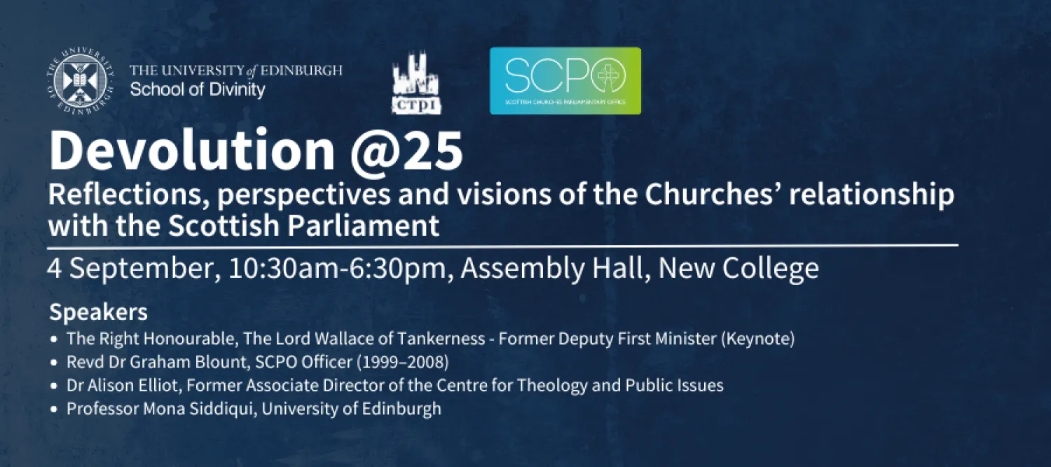 Devolution @25: Reflections, perspectives and visions of the Churches ...