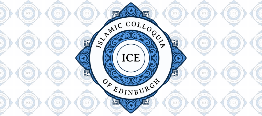 Colour logo for the Islamic Colloquia of Edinburgh (ICE)