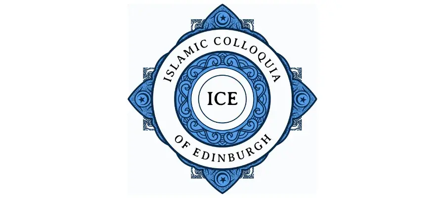 Colour logo for the Islamic Colloquia of Edinburgh (ICE)