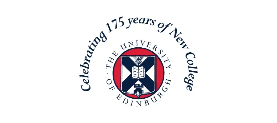 Colour version of the School of Divinity 175th Anniversary logo