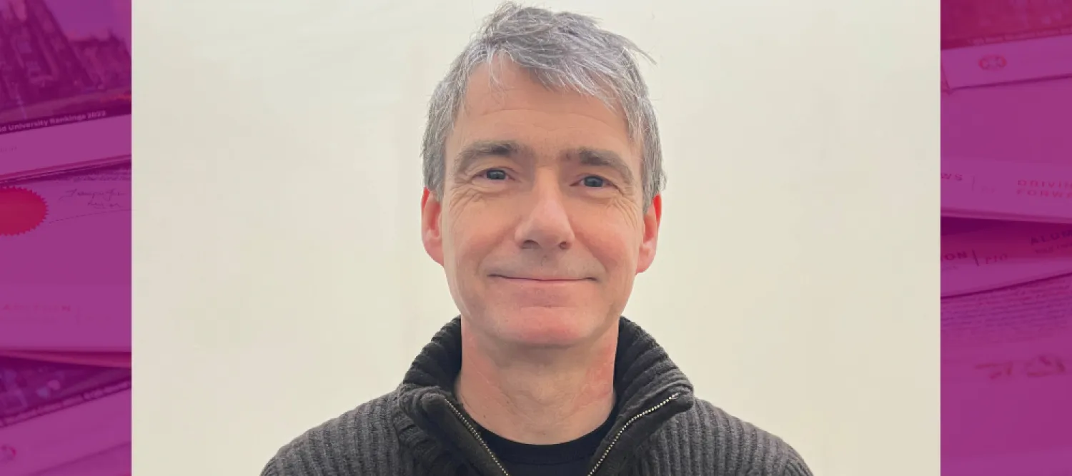 Colour head and shoulders photo of Professor Gordon Lynch