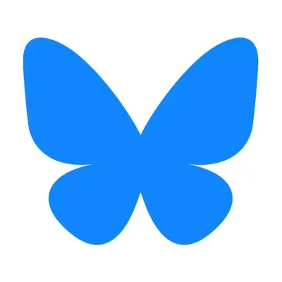 Colour image of the Bluesky logo