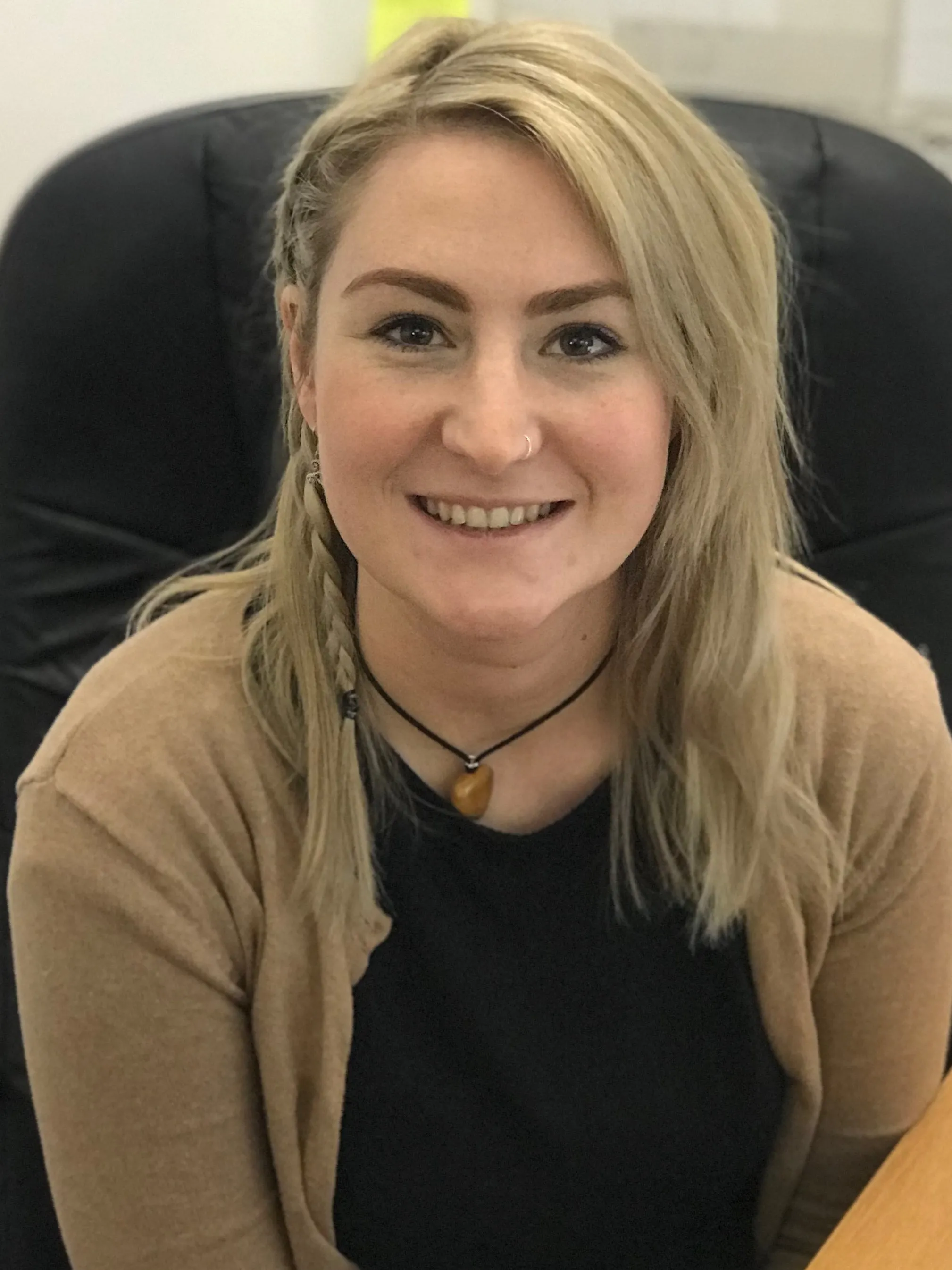 Social Bite co-founder Alice Thompson, smiling to camera