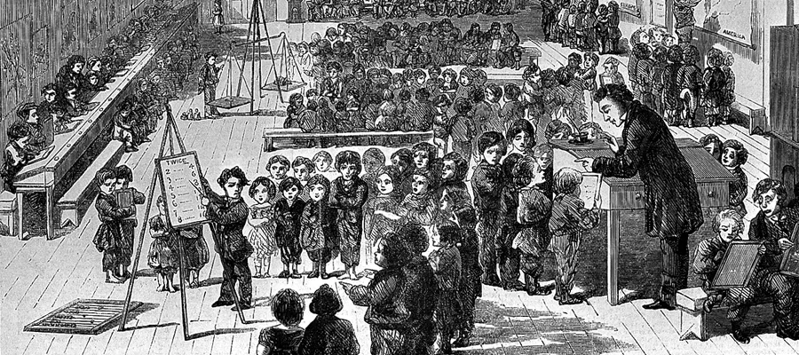 ragged school in Victorian England