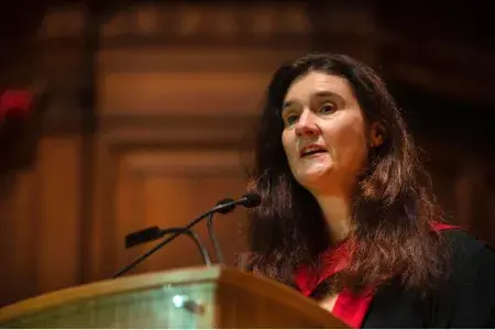 Colour head and shoulders photo of Professor Emma Wild-Wood