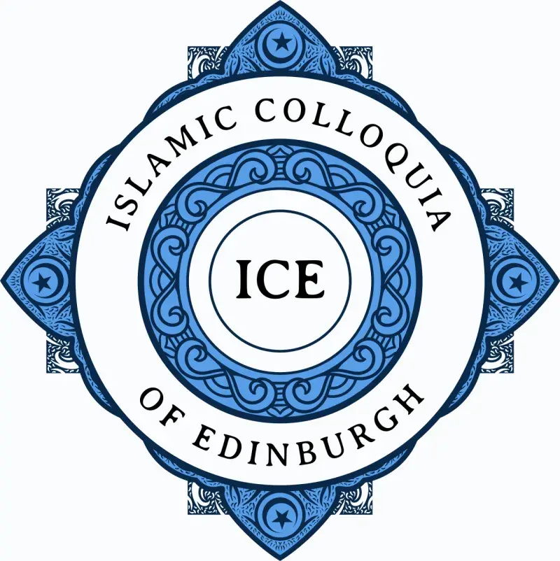 Colour logo for the Islamic Colloquia of Edinburgh (ICE)