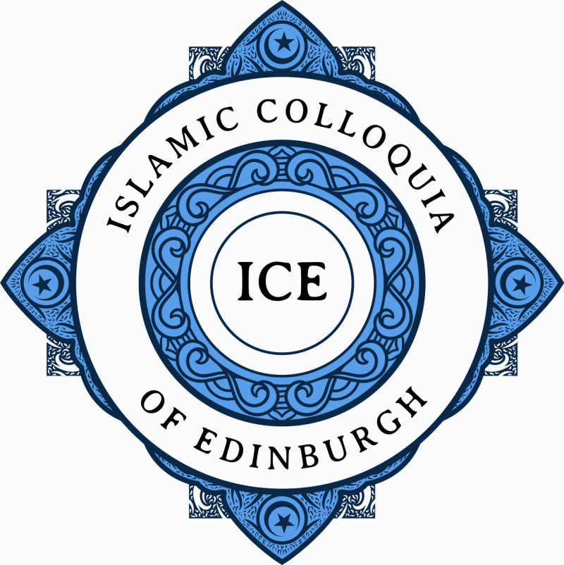 Colour logo for the Islamic Colloquia of Edinburgh (ICE)