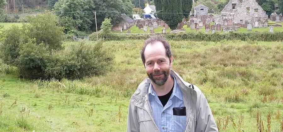 Bill enjoying the Scottish outdoors