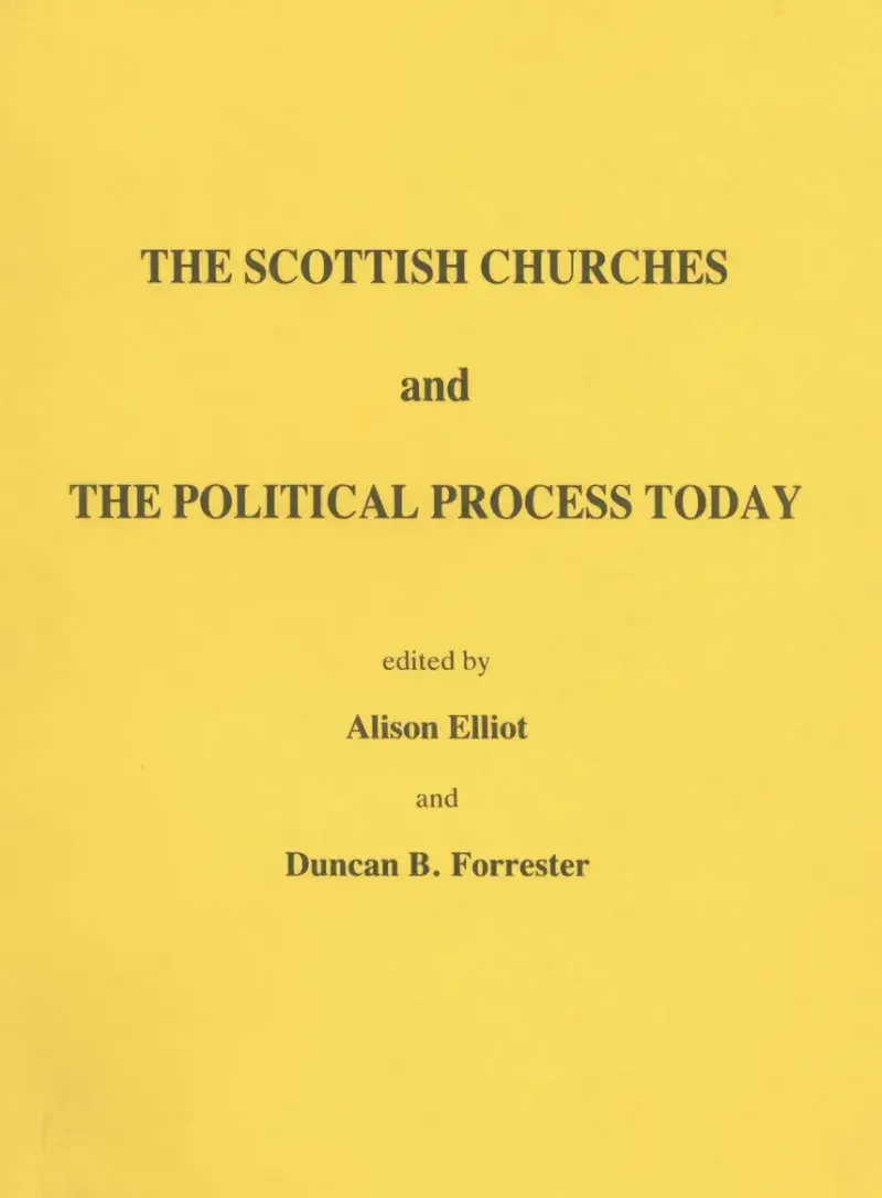 The Scottish Churches and the Political Process Today