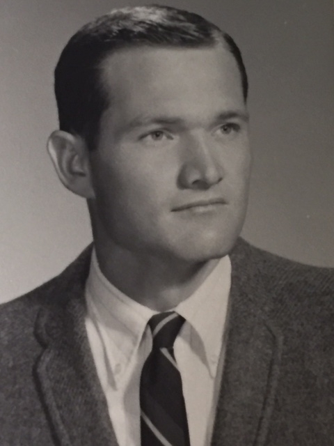 Black and white photograph of Lee McDonald aged 28